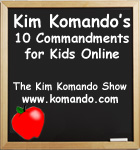 Kim Komando's 10 Commandments for Kids Online
